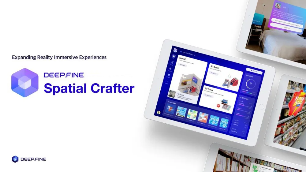 DeepFine Spatial Crafter: Immersive reality platform for interactive ...