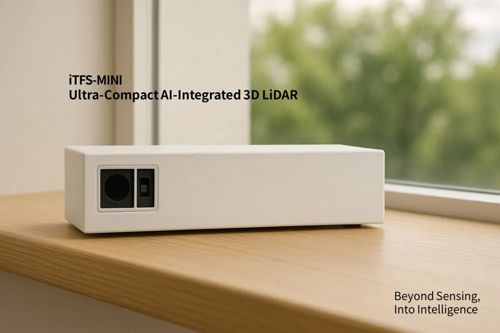 iTFS-MINI,超紧凑型 AI 集成 3D 激光雷达