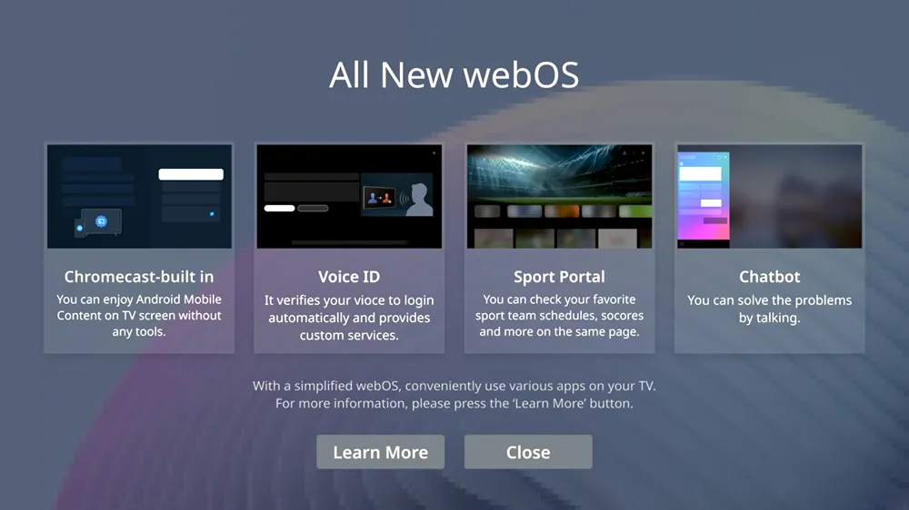 LG webOS Re:New Program