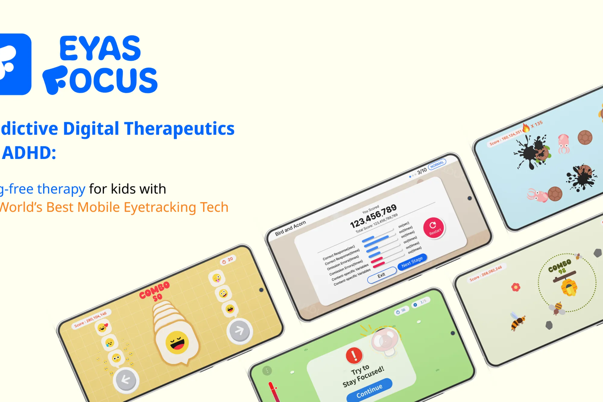 Eyas Raddad EYAS Focus, a Predictive Digital Therapeutics for ADHD