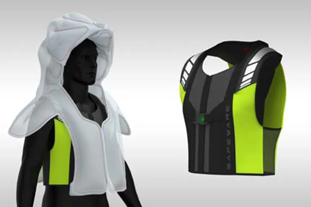 个人代步安全气囊背心