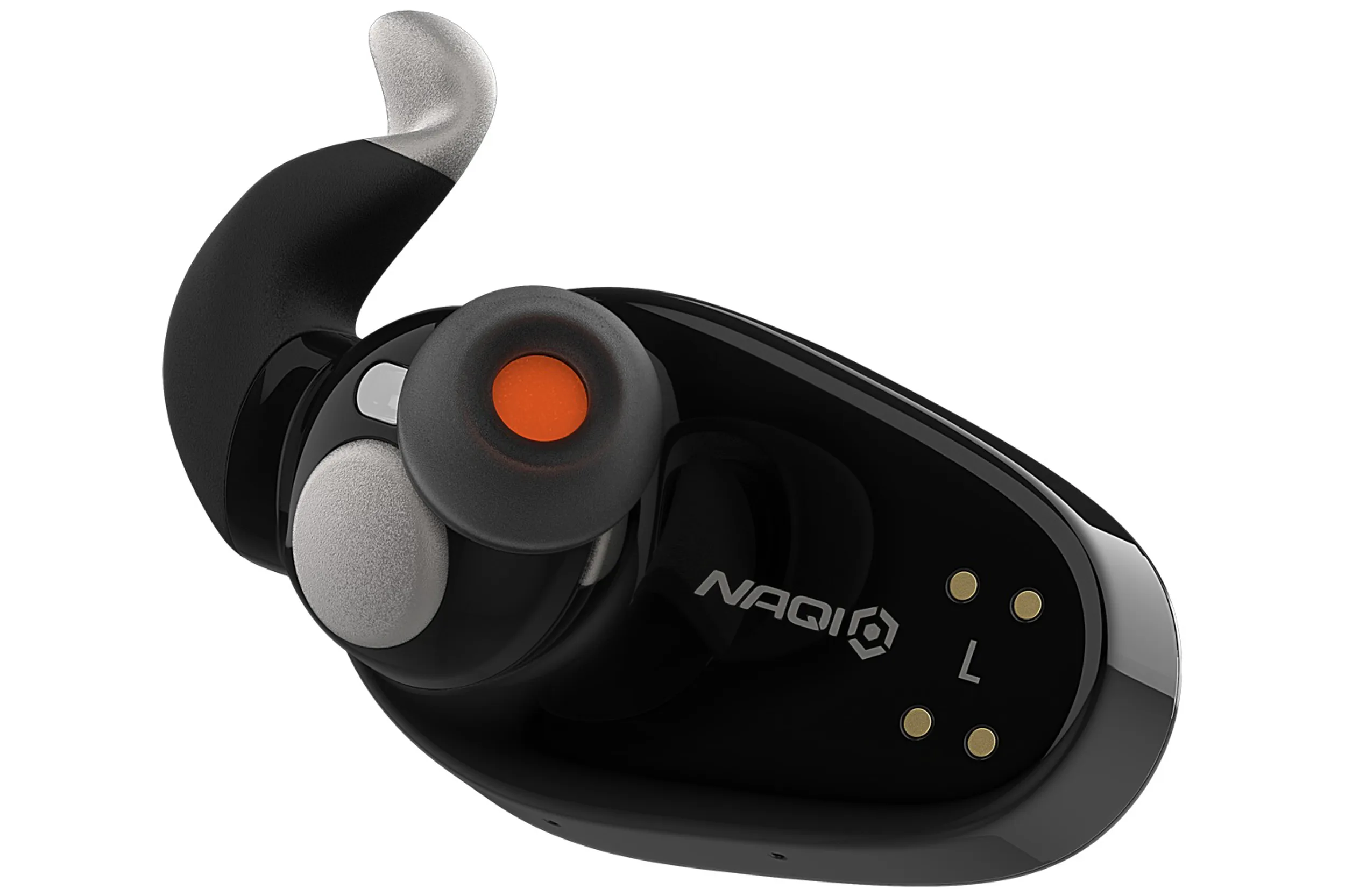 Naqi Neural Earbuds with Invisible User Interface