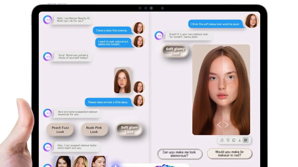 Wanna-Beauty AI: Virtual Makeup Powered by Generative AI