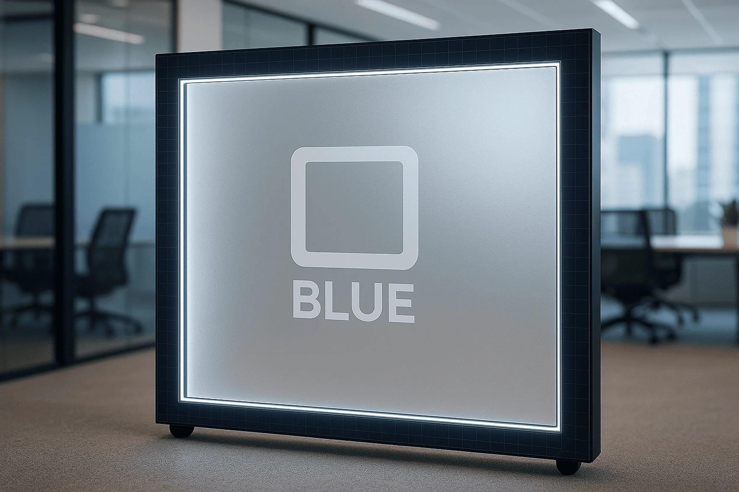 Smart Window Invisible BLUE DEVICE Solar Smart Window