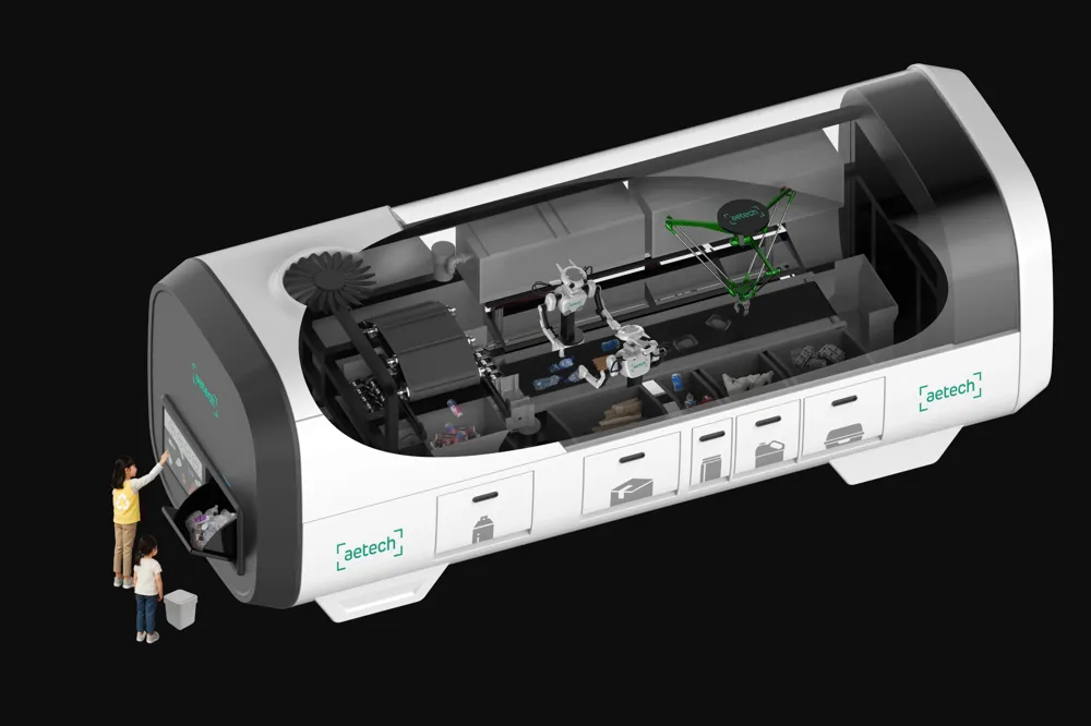 Multi-Tron(Dump & Go,适用于多用途设施的 AI 垃圾分拣解决方案)