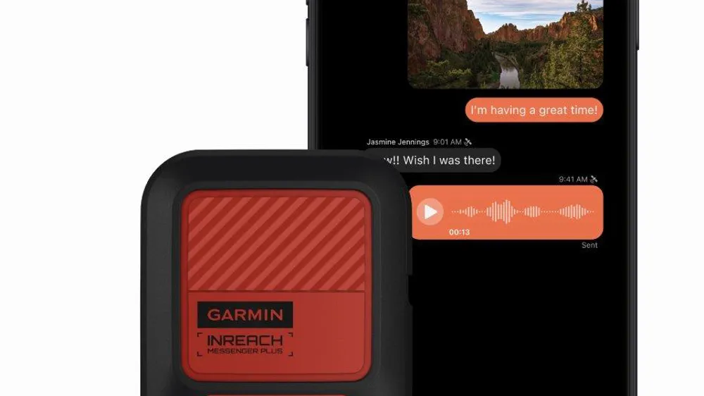 inReach Messenger Plus SOS satellite communicator and the Garmin ...