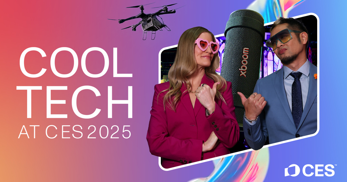 Cool Tech at CES 2025 with Justine Ezarik and Brian Tong