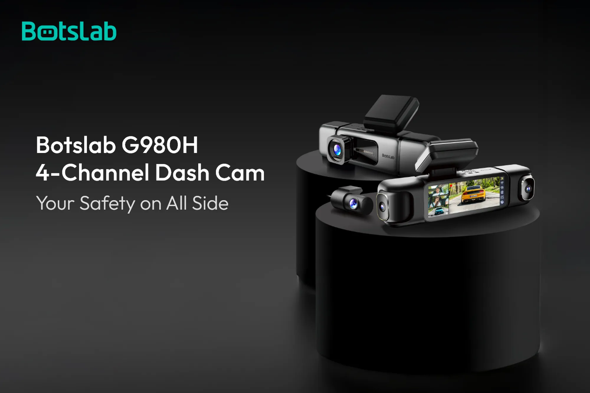 Botslab Vision Botslab G980H 4 Channel Dash Cam