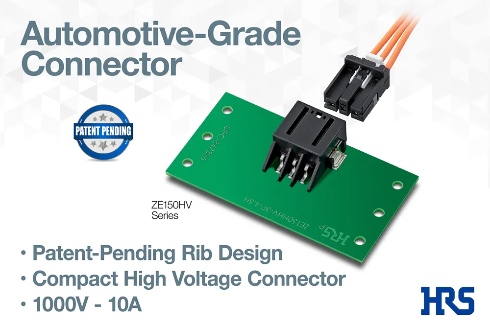 ZE150HV- 紧凑型高压连接器,1000V-10A