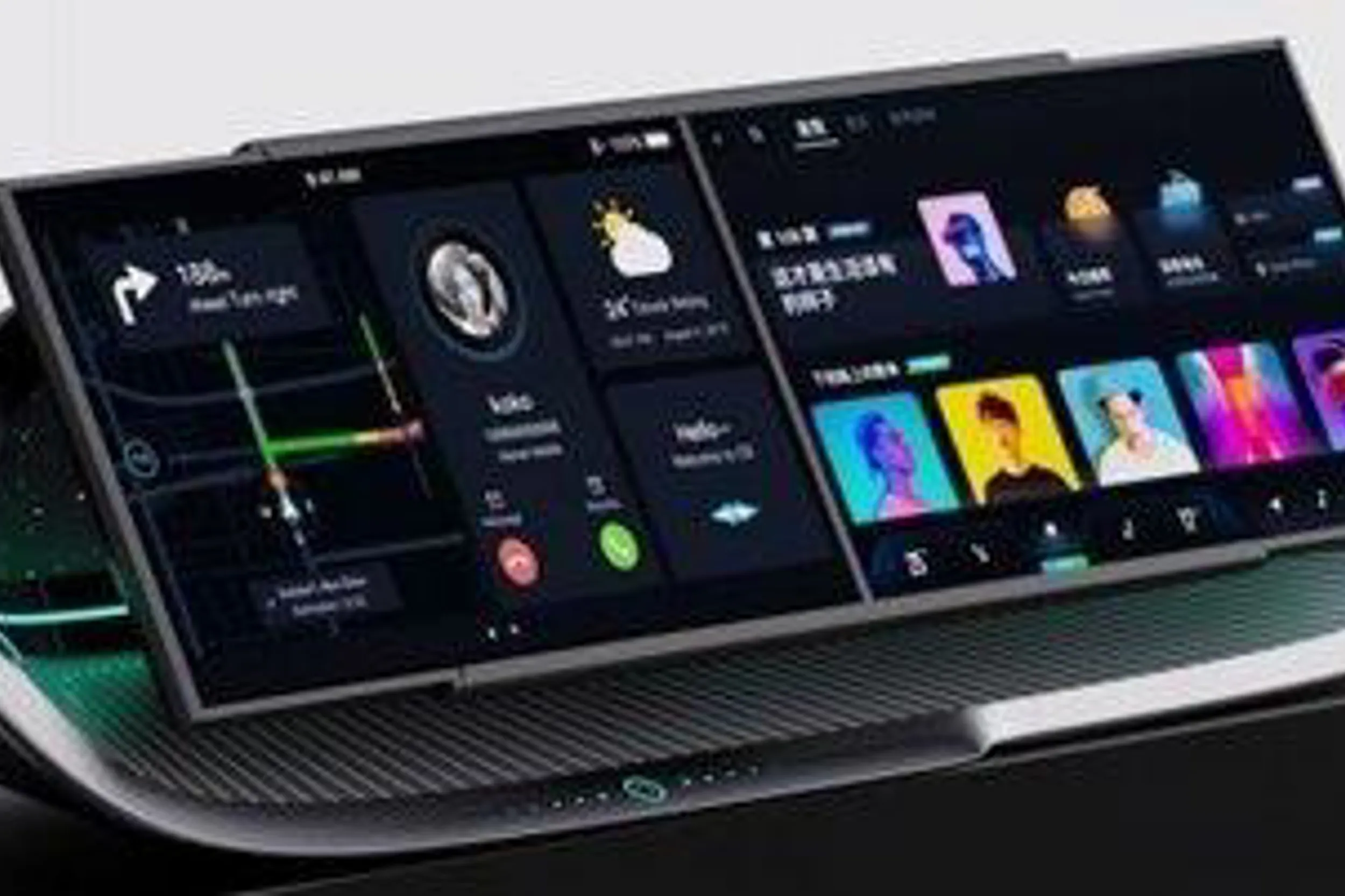 Automotive Slidable OLED Display