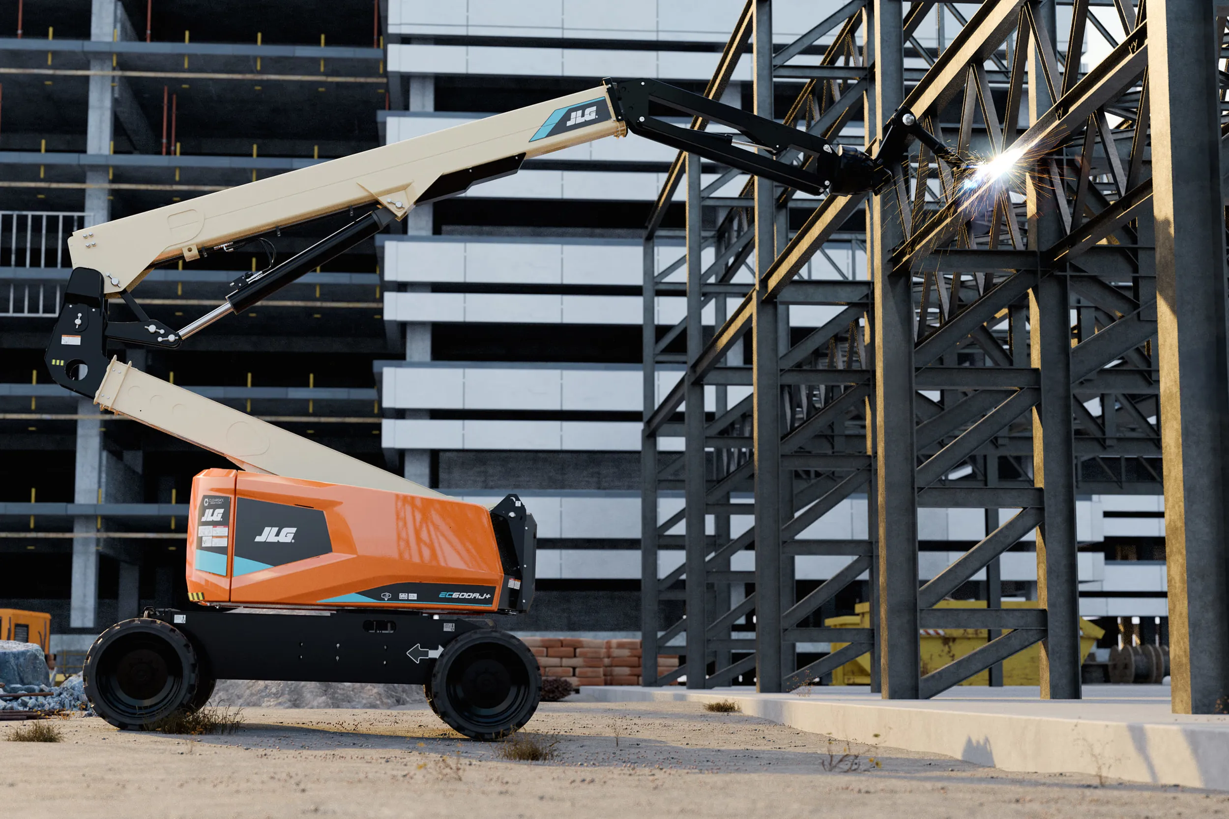 Jbl Telehandler Oshkosh JLG Boom Lift with Robotic End Effector